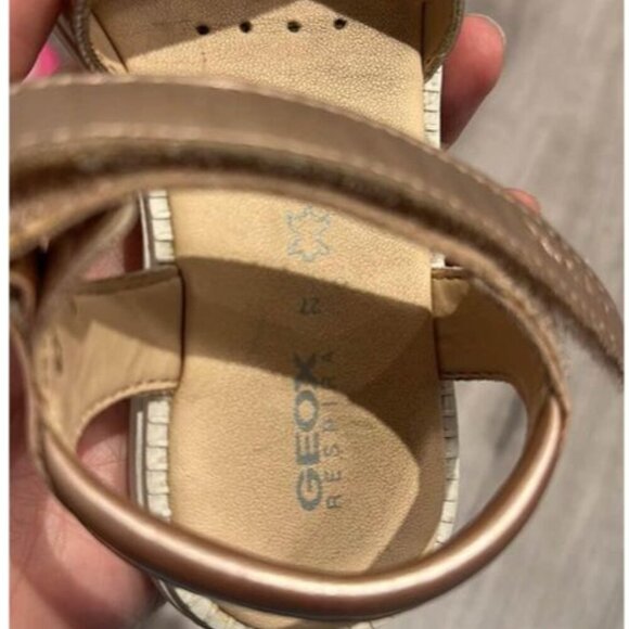 Geox Respira toddler Leather sandals size 27 EU or US 9/9.5 - Picture 5 of 5